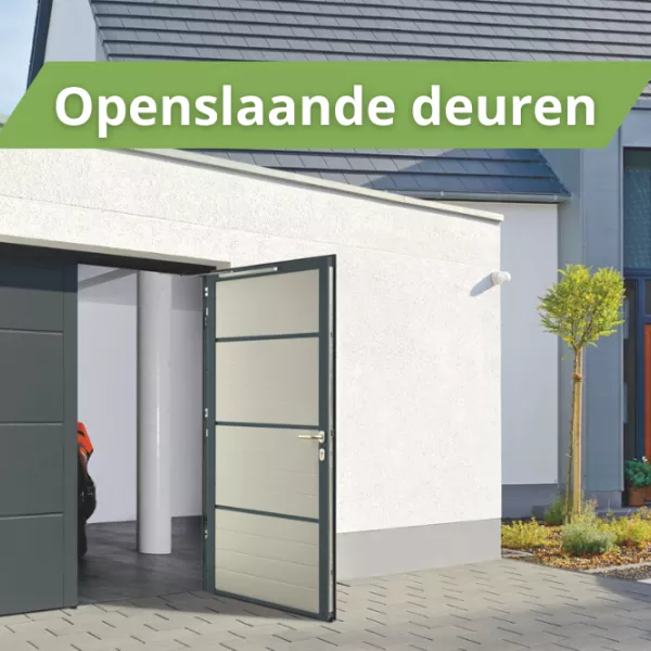 Openslaande garagedeuren